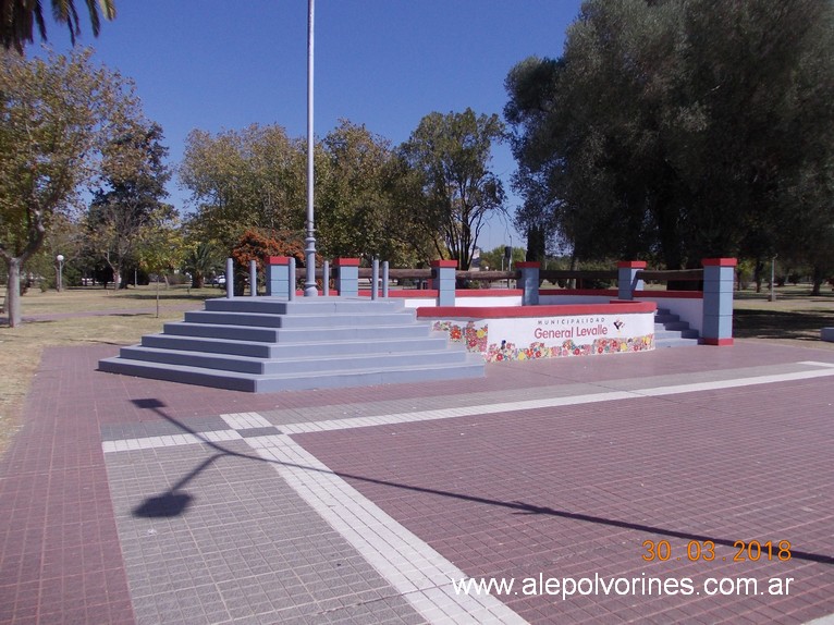 Foto: Plaza San Martin - General Levalle (Córdoba), Argentina