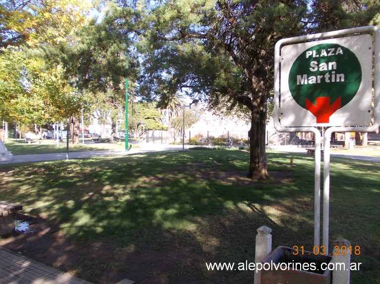 Foto: Plaza San Martin - Villa Mercedes (San Luis), Argentina