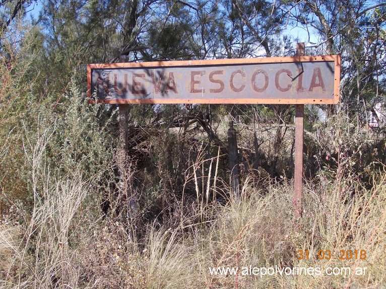 Foto: Estacion Nueva Escocia - Nueva Escocia (San Luis), Argentina
