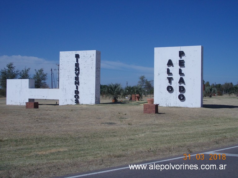 Foto: Acceso a Alto Pelado - Alto Pelado (San Luis), Argentina