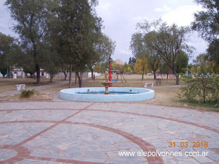 Foto: Plaza de Fraga - Fraga (San Luis), Argentina