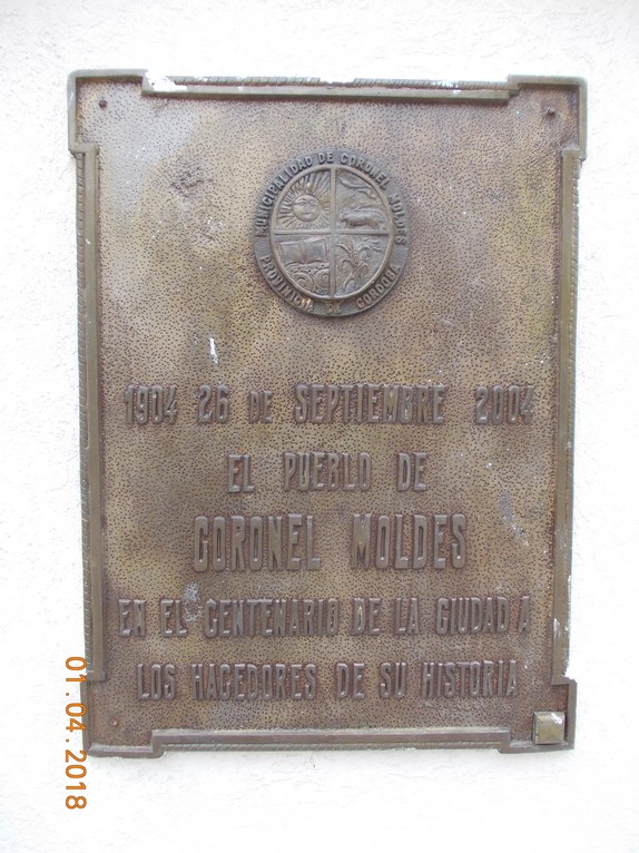 Foto: Plaza Avellaneda - Coronel Moldes (Córdoba), Argentina