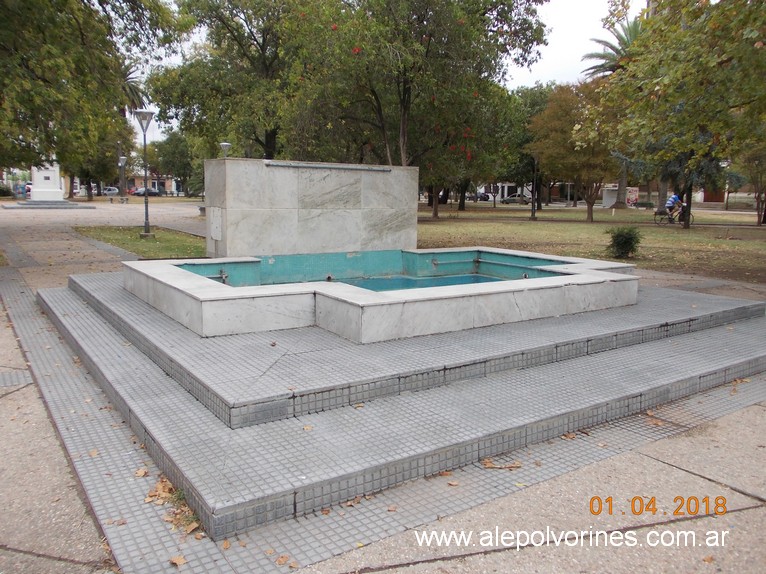 Foto: Plaza Avellaneda - Coronel Moldes (Córdoba), Argentina