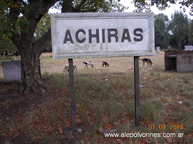 Foto: Estacion Achiras - Sampacho (Córdoba), Argentina