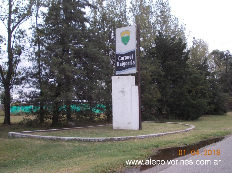 Foto: Acceso a Coronel Baigorria - Coronel Baigorria (Córdoba), Argentina