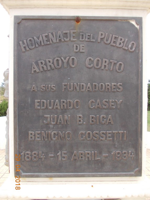 Foto: Plaza de Arroyo Corto - Arroyo Corto (Buenos Aires), Argentina