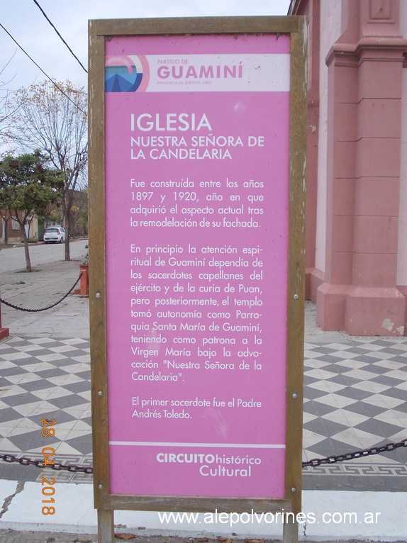 Foto: Iglesia NS de la Candelaria - Guamini (Buenos Aires), Argentina