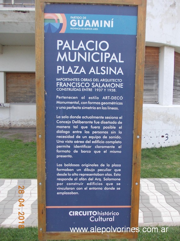 Foto: Palacio Municipal Guamini - Guamini (Buenos Aires), Argentina