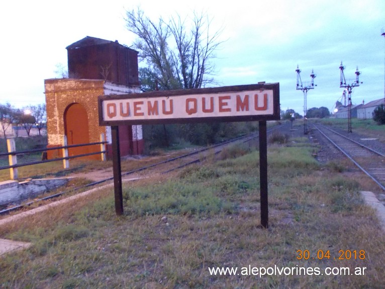 Foto: Estacion Quemu Quemu - Quemu Quemu (La Pampa), Argentina