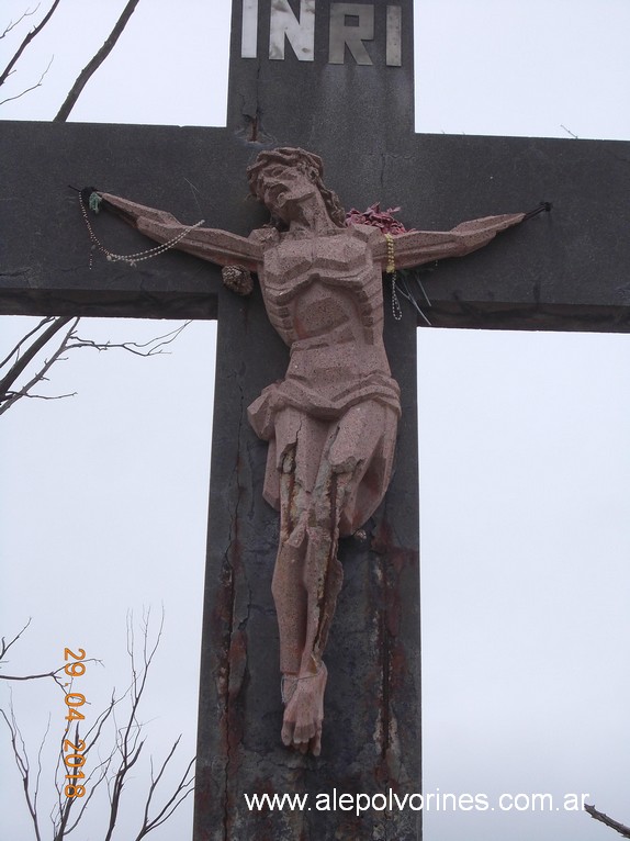 Foto: Cristo del camino - Carhue (Buenos Aires), Argentina