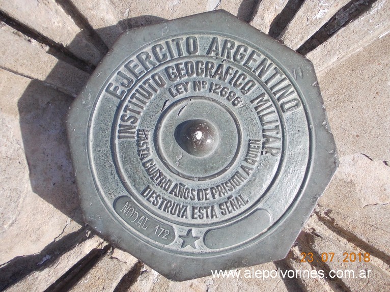 Foto: Punto Nodal N° 172 - Guaycuru (Santa Fe), Argentina