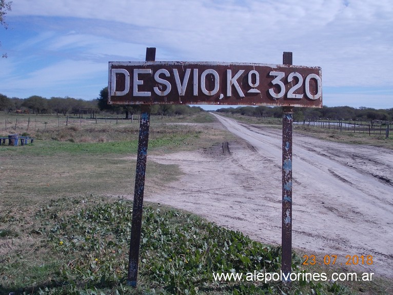 Foto: Desvio KM 320 FCSF - Colmena (Santa Fe), Argentina