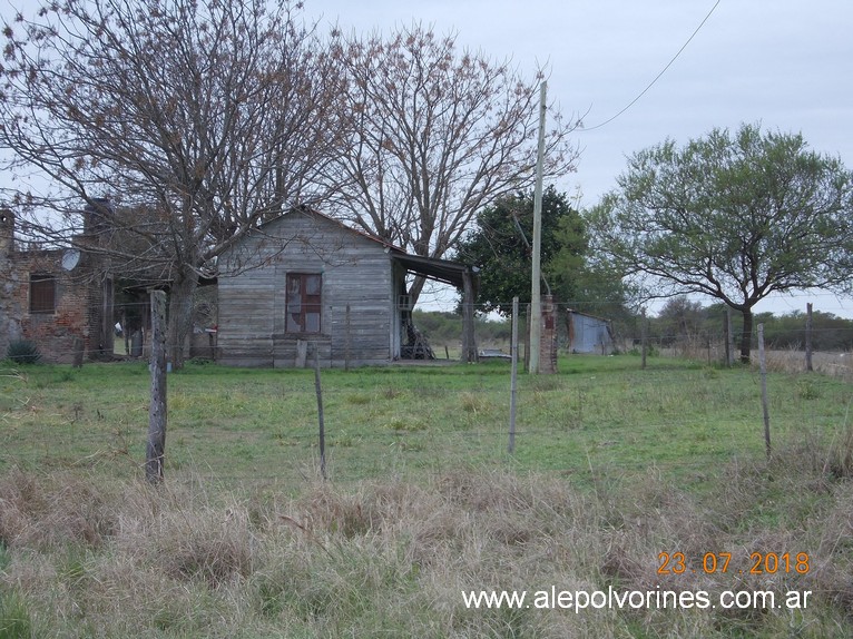 Foto: Apeadero Km 17 FCSF - Intiyaco (Santa Fe), Argentina