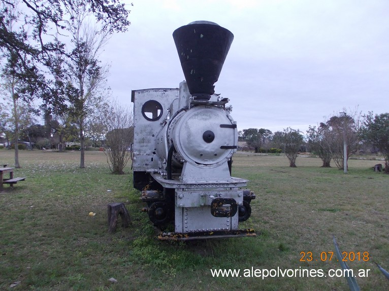 Foto: Locomotora Decauville - Tartagal (Santa Fe), Argentina