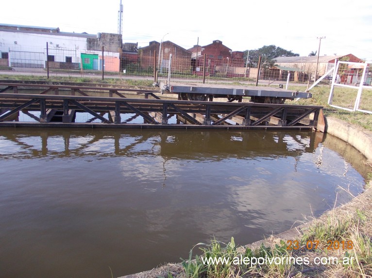 Foto: Estacion Cacui - Mesa Giratoria - Fontana (Chaco), Argentina