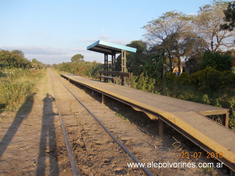 Foto: Apeadero Calle Guemes - Fontana (Chaco), Argentina