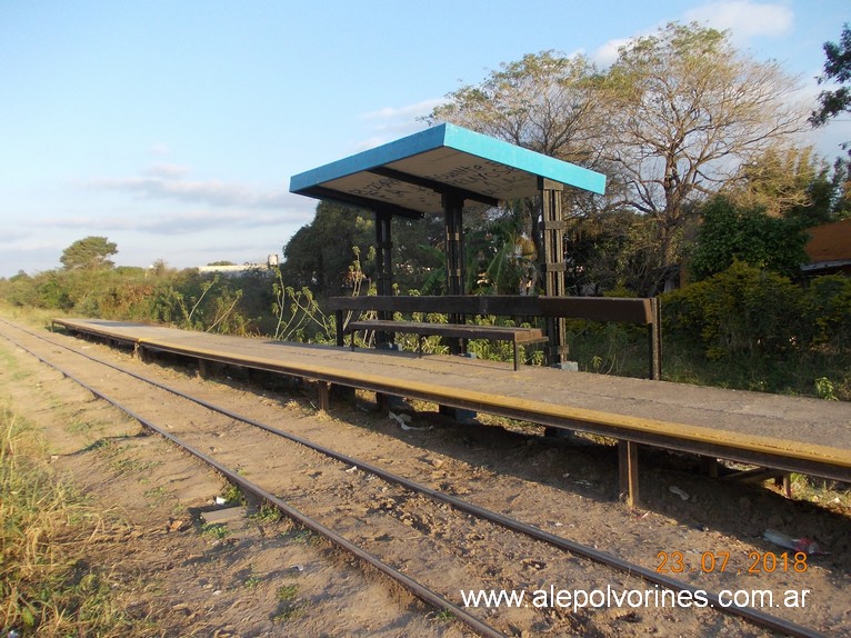 Foto: Apeadero Calle Guemes - Fontana (Chaco), Argentina