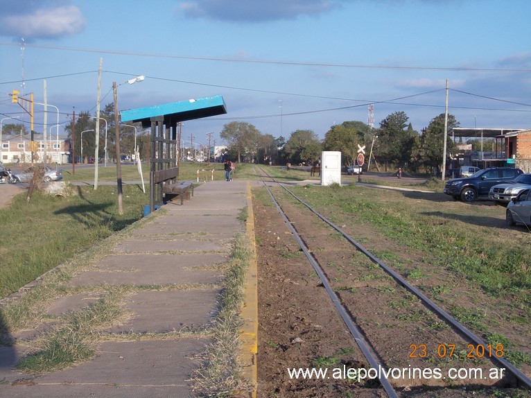 Foto: Apeadero Calle Sarmiento - Fontana (Chaco), Argentina