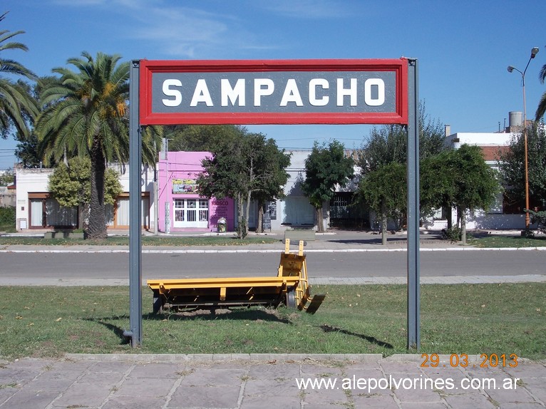 Foto: Estacion Sampacho FCBAP - Sampacho (Córdoba), Argentina