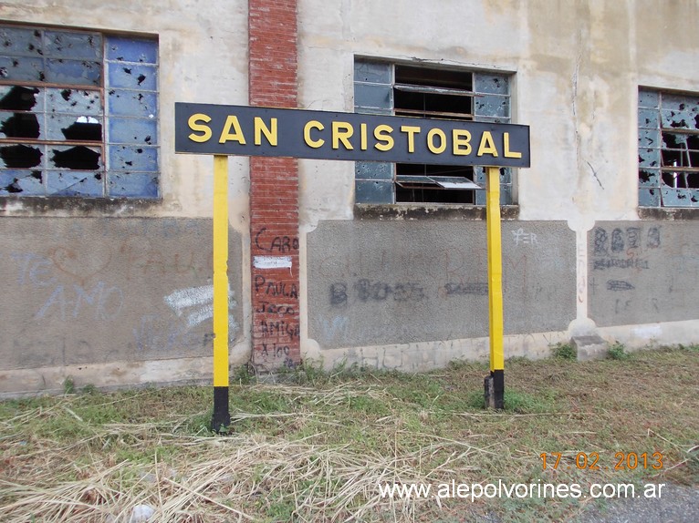 Foto: Estacion San Cristobal - San Cristobal (Santa Fe), Argentina