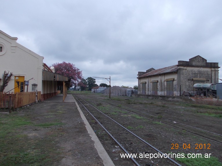 Foto: Estacion San Justo FCCNA - San Justo (Santa Fe), Argentina
