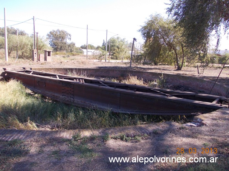 Foto: Estacion Rufino FCBAR Mesa Giratoria - Rufino (Santa Fe), Argentina