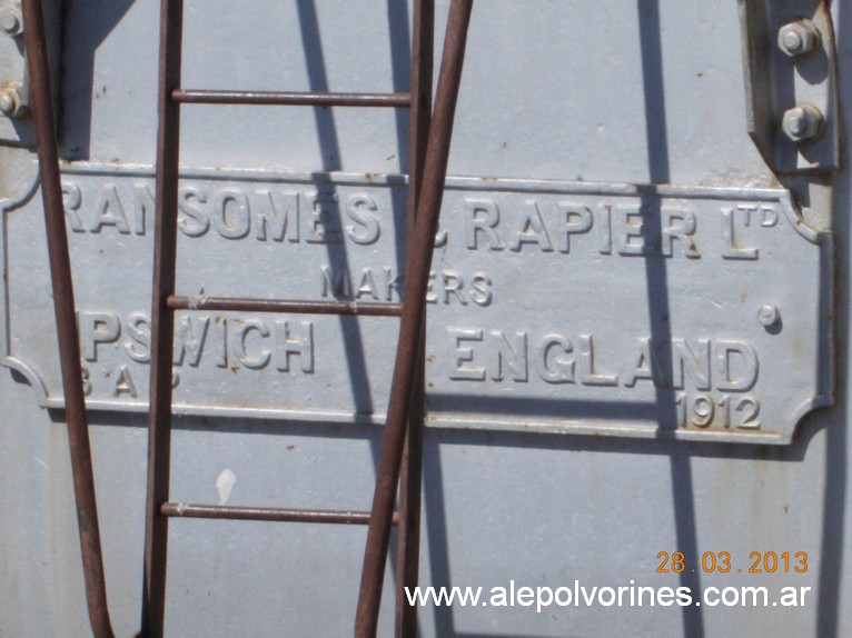 Foto: Estacion Rufino FCBAP Mesa Giratoria - Rufino (Santa Fe), Argentina