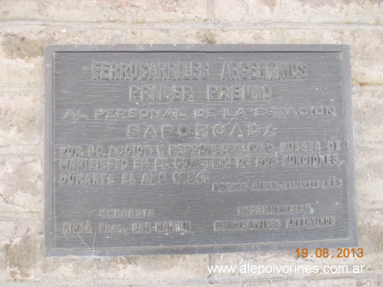 Foto: Estacion Saforcada - Saforcada (Buenos Aires), Argentina