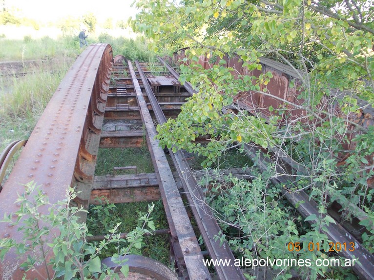 Foto: Estacion Suipacha Mesa Giratoria - Suipacha (Buenos Aires), Argentina