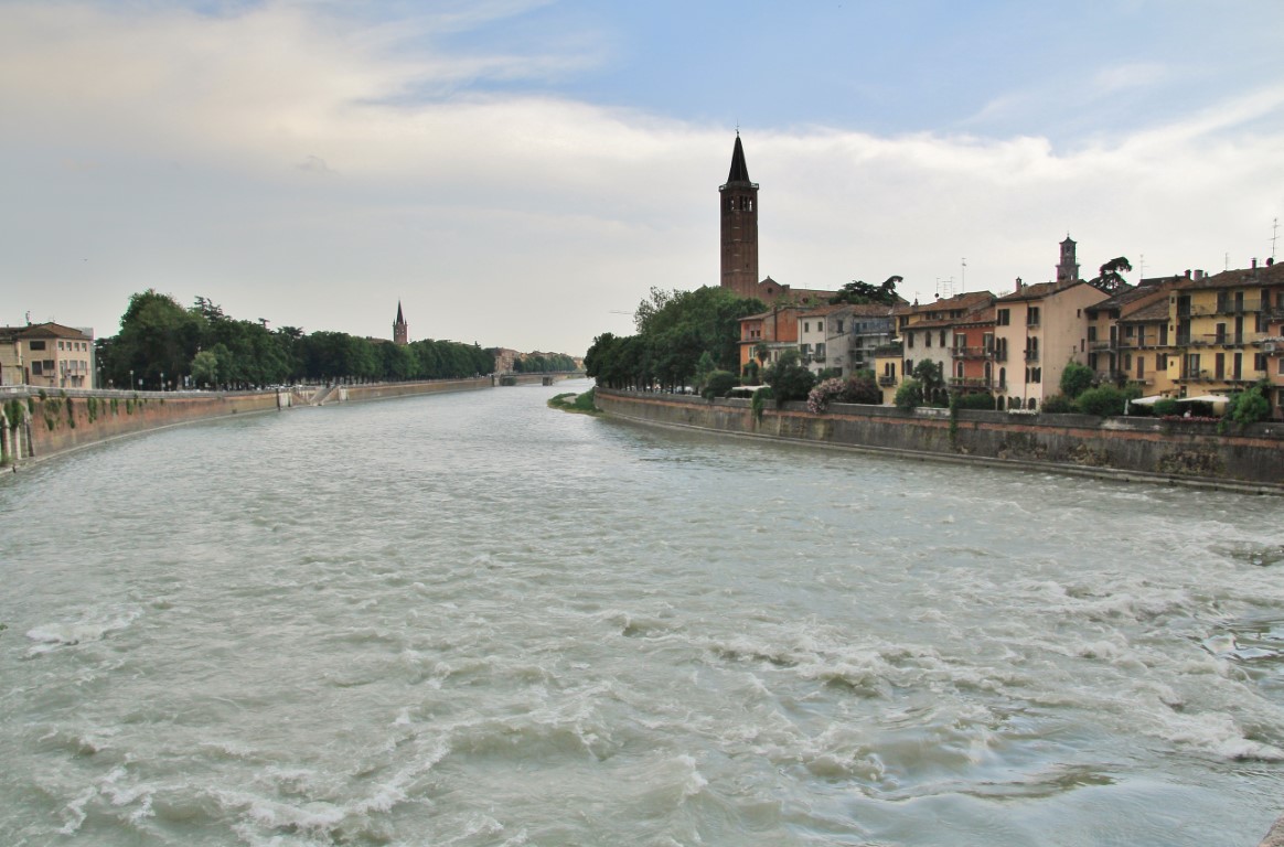 Foto: Rio Adigio - Verona (Veneto), Italia