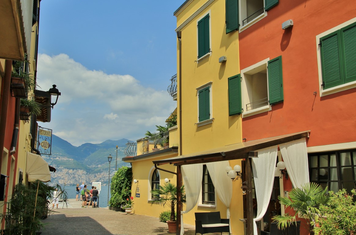 Foto: Centro histórico - Brenzone (Veneto), Italia