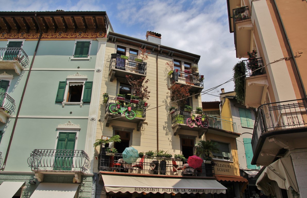 Foto: Centro histórico - Malcesine (Veneto), Italia