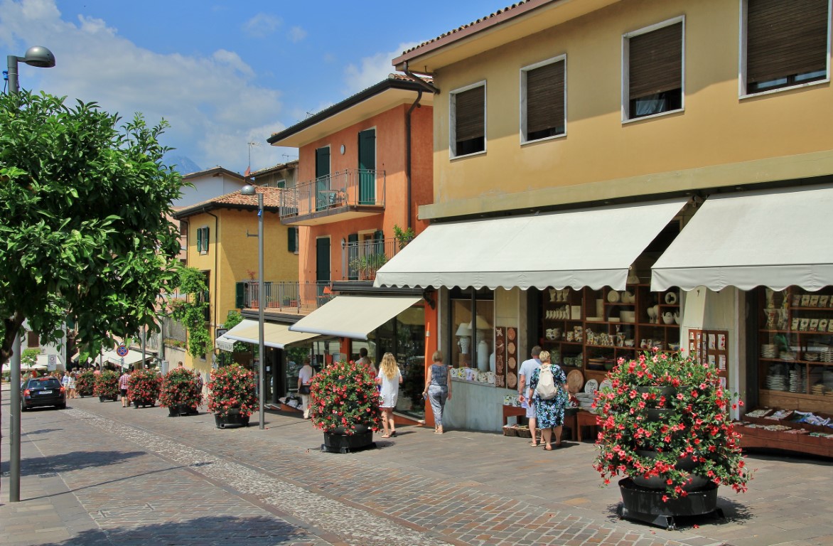 Foto: Centro hisrórico - Malcesine (Veneto), Italia
