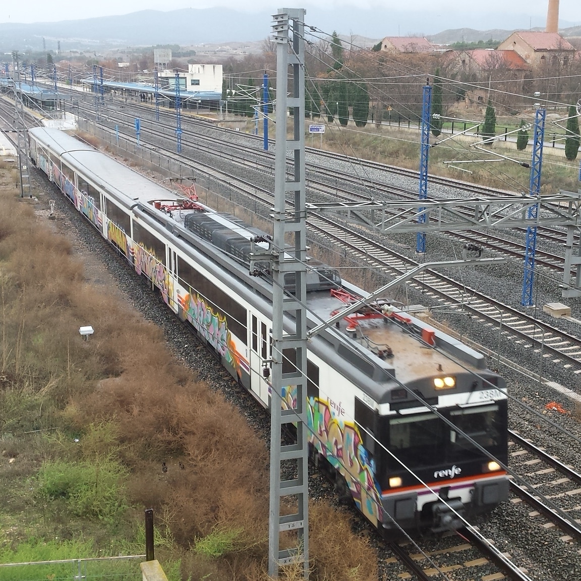 Foto: Regional con destino Madrid - Calatayud (Zaragoza), España