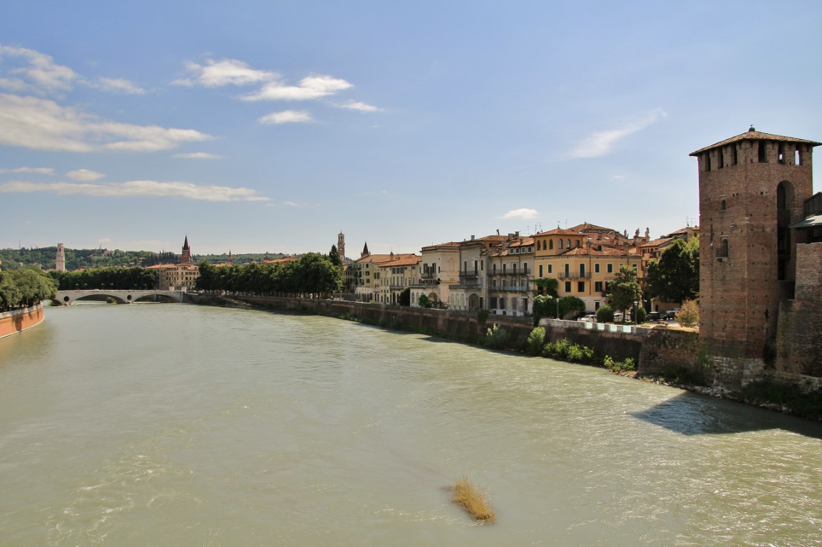 Foto: Rio Adige - Verona (Veneto), Italia