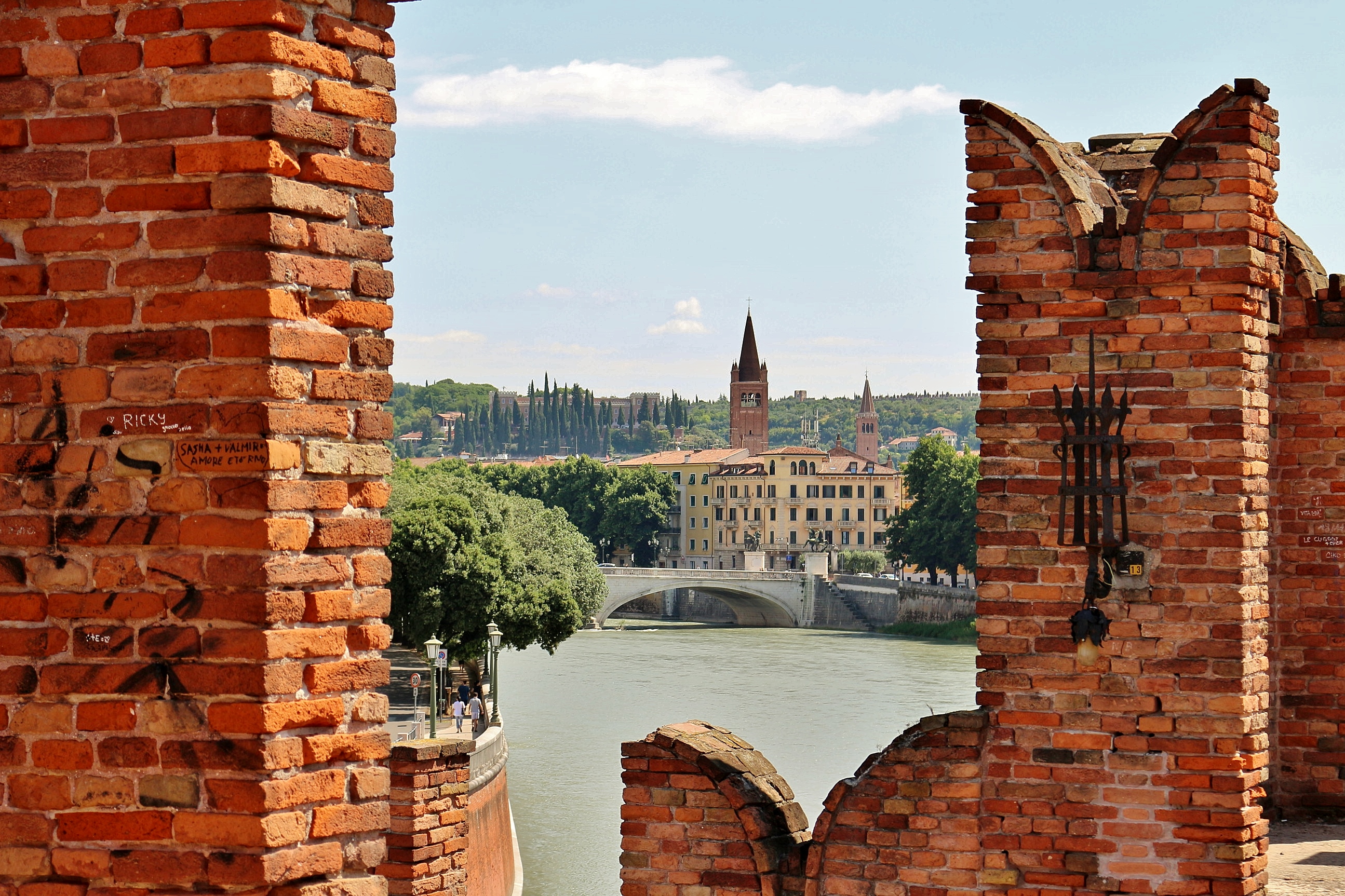 Foto: Puente Castelvecchio - Verona (Veneto), Italia