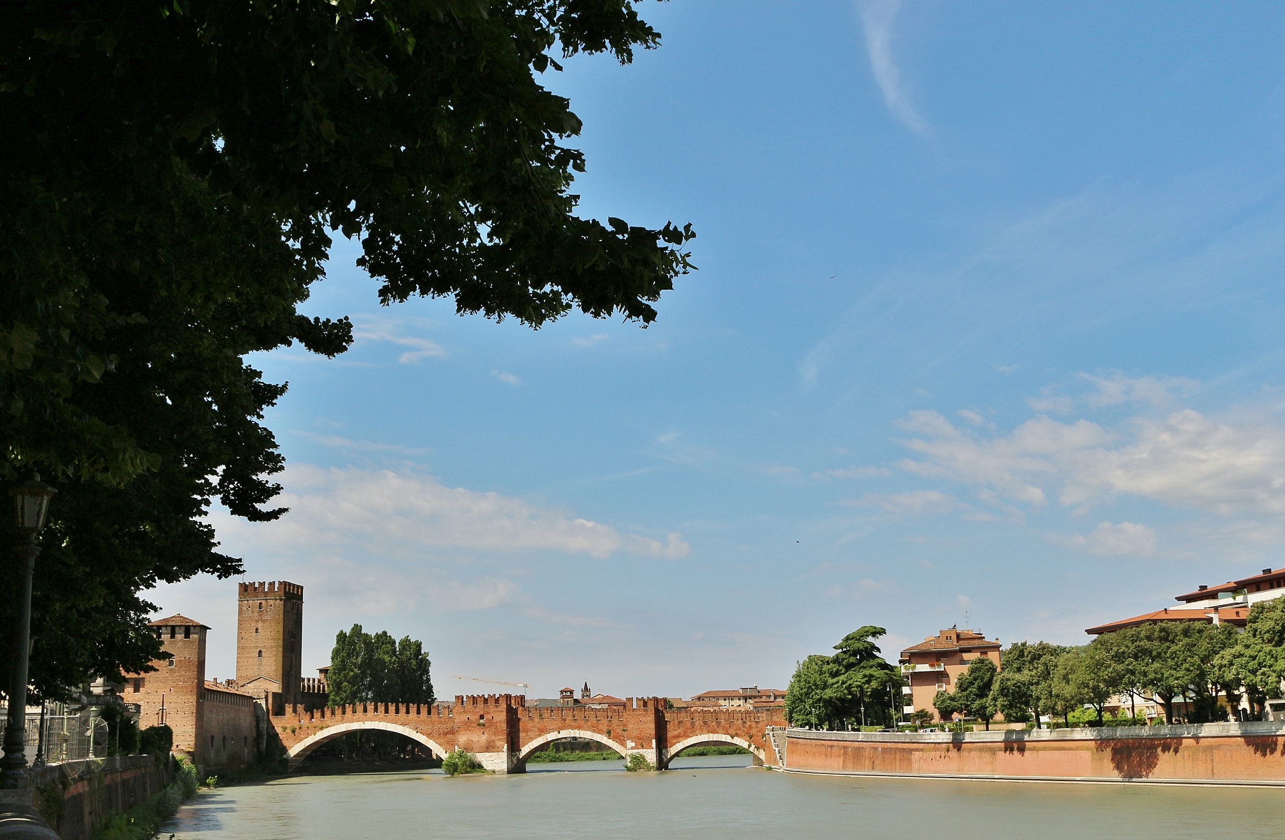 Foto: Puente de Castelvecchio - Verona (Veneto), Italia