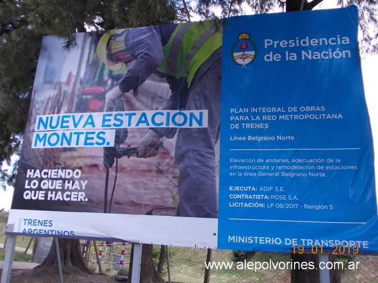 Foto: Estacion Vicealmirante Montes - Don Torcuato (Buenos Aires), Argentina