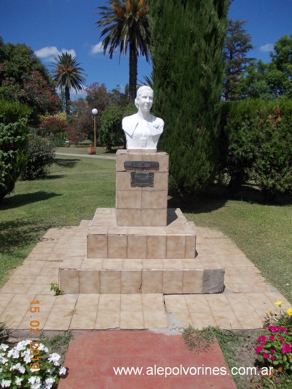 Foto: Busto de Evita Cañada del Ucle - Cañada Del Ucle (Santa Fe), Argentina