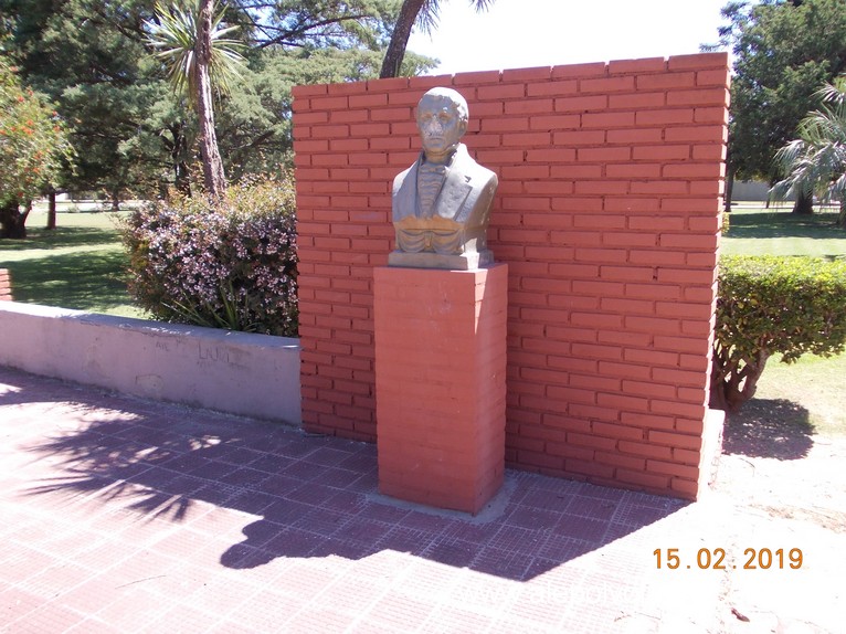 Foto: Busto Sarmiento en Colonia Italiana - Colonia Italiana (Córdoba), Argentina