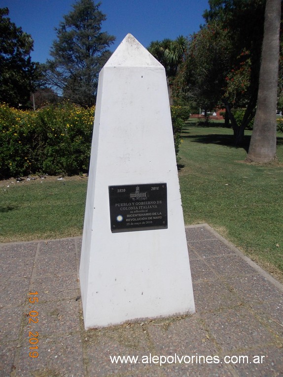 Foto: Bicentenario Revolucion de Mayo Colonia Italiana - Colonia Italiana (Córdoba), Argentina