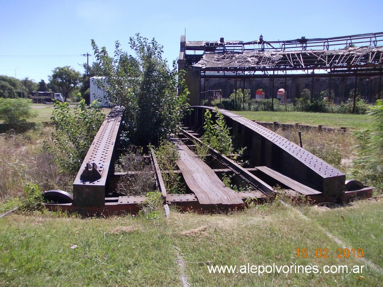 Foto: Mesa Giratoria Estacion Corral de Bustos - Corral De Bustos (Córdoba), Argentina