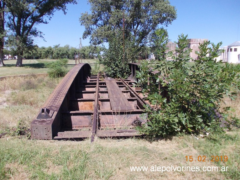 Foto: Mesa Giratoria Estacion Corral de Bustos - Corral de Bustos (Córdoba), Argentina