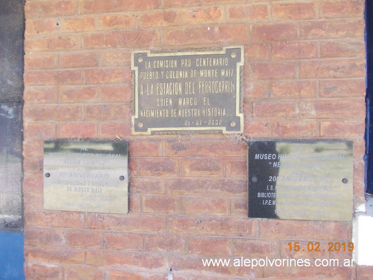 Foto: Estacion Monte Maiz - Monte Maiz (Córdoba), Argentina