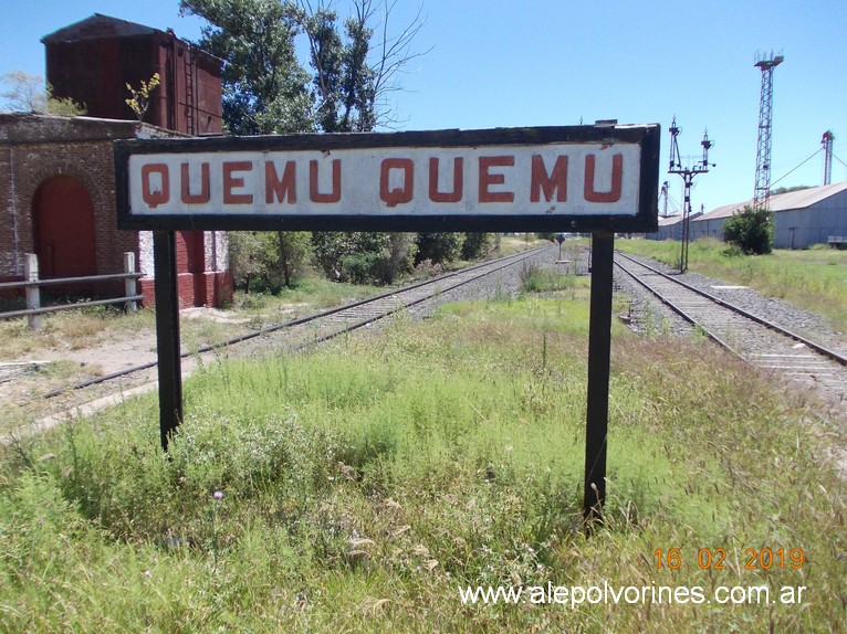 Foto: Estacion Quemu Quemu - Quemu Quemu (La Pampa), Argentina