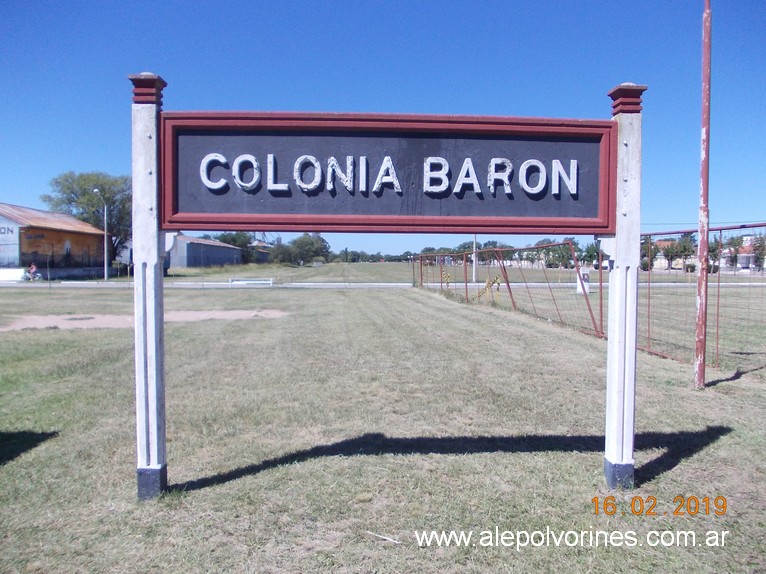 Foto: Estacion Colonia Baron - Colonia Baron (La Pampa), Argentina