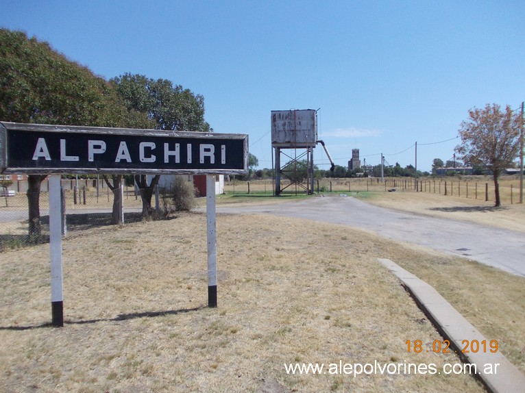 Foto: Estacion Alpachiri - Alpachiri (La Pampa), Argentina