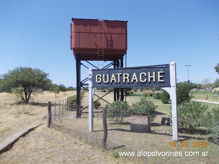 Foto: Estacion Guatrache - Guatraché (La Pampa), Argentina