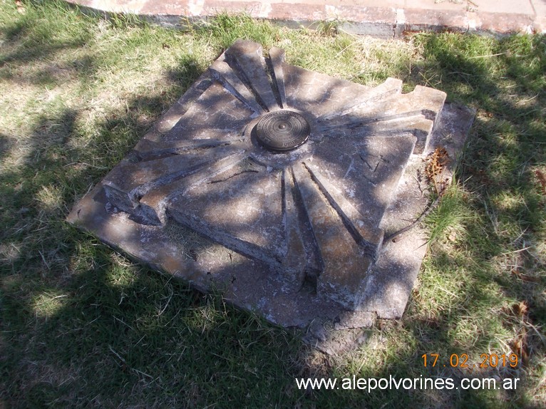 Foto: Punto Nodal del IGM en Unanue - Unanue (La Pampa), Argentina