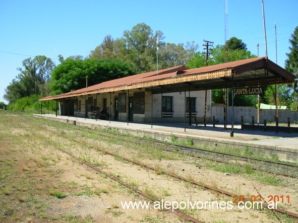 Foto: Estacion Santa Lucia - Santa Lucia (Canelones), Uruguay